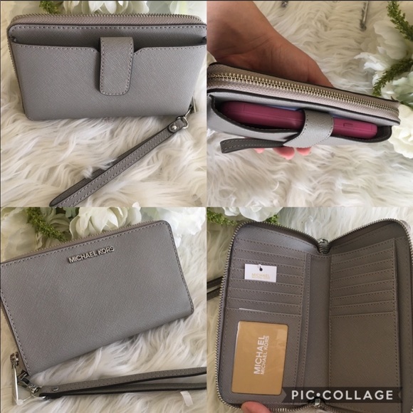 Final sale ✨Michael Kors jet set phone holder wallet wristlet - Picture 8 of 16